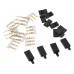 Servo Plug Male Female Connector 30 Set Pin Kit with Lock