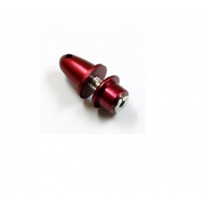 Propeller Adapter Shaft Bullet 3.17mm (Red)