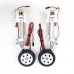 JP Hobby ER-008 Tricycle Full Set with Brakes For 90mm size Jets And Sequencer