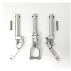 JP Hobby ER-005 V2 10mm Scale Metal Oleo Struts set and nose strut