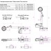 JP Hobby ER-120 S Metal Struts Set  Brakes T-one Mini T1 1 48m and Controller