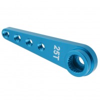 Servo Arm 25T Aluminum (Blue)