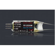 Radiolink R12DSM 2.4G 12CH receiver DSSS and FHSS hybrids dual spread spectrum