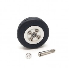 JP Hobby 40mm 13mm 4mm Axle Aluminum Wheel