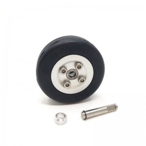 JP Hobby 40mm 13mm 4mm Axle Aluminum Wheel